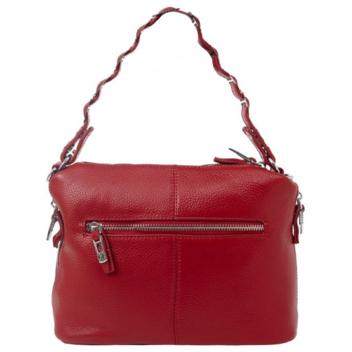 Сумка жіноча шкіряна GIORGIO FERRETTI GF2019058-4 червона