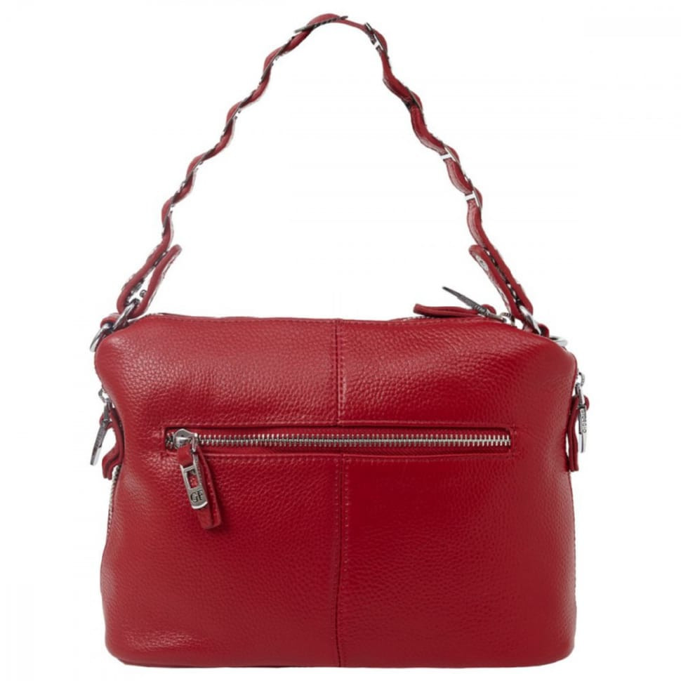 Сумка женская кожаная GIORGIO FERRETTI GF2019058-4 красная