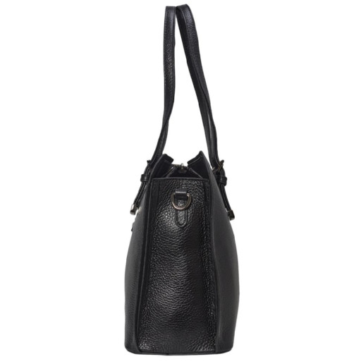 Сумка жіноча шкіряна Tony Bellucci 0506-281 чорна
