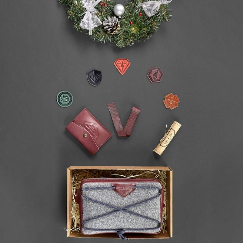 Дитячий набір аксесуарів скаута для дівчаток, бордовий