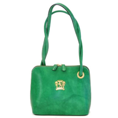 Pratesi REM468 - Roccastrada Woman Bag in cow leather Radica Emerald