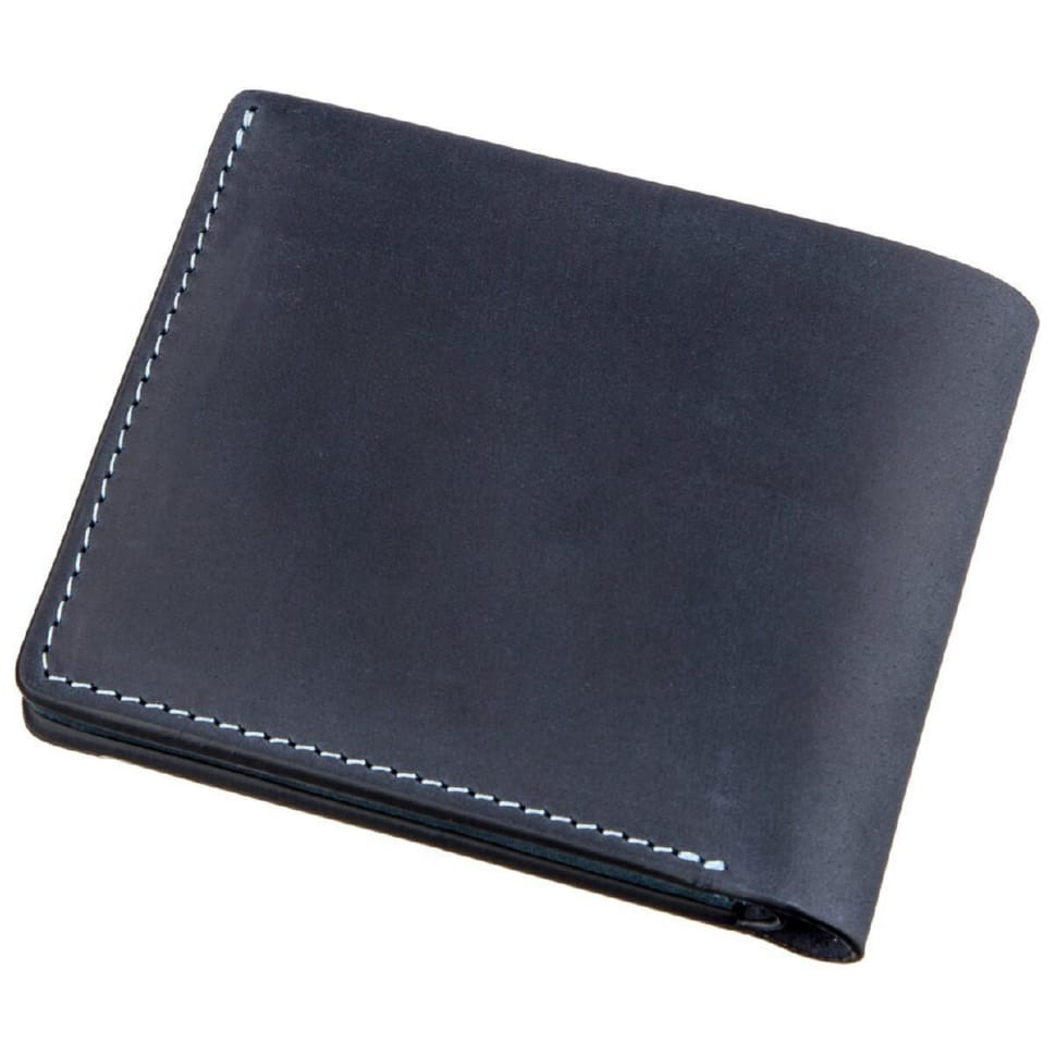 Відмінний складаний гаманець з натуральної шкіри KARYA 21132 Чорний