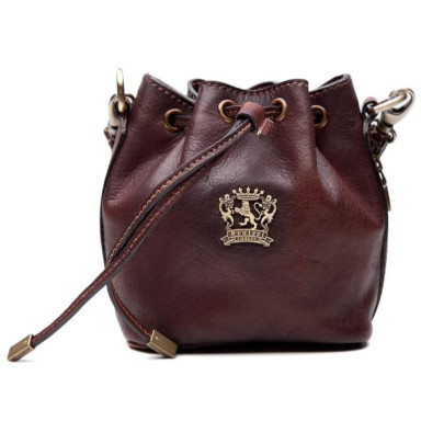 Pratesi BCF501/15 - Sorano Small Woman Bag in cow leather Bruce Coffee
