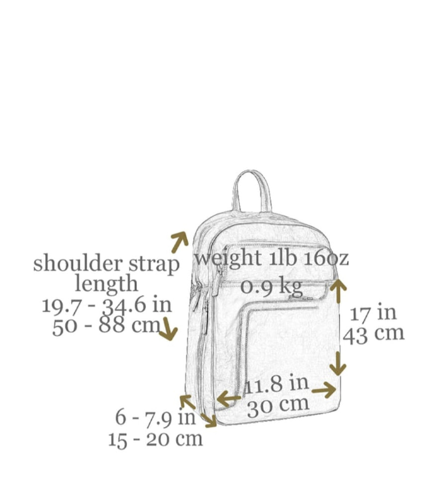 Leather Travel Backpack for Women - L.A. Confidential - Black color - Time Resistance 5240401W