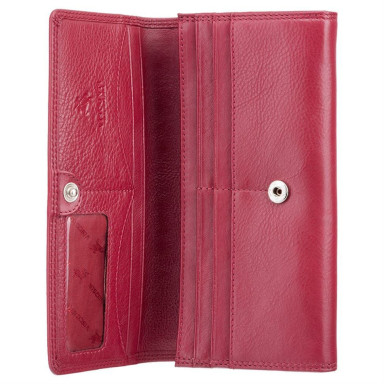 Гаманець жіночий Visconti HT35 Buckingham c RFID (Red)