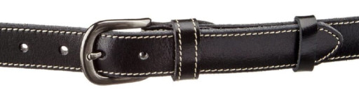 Елегантний чоловічий ремінь під штани з натуральної шкіри Grande Pelle 21452