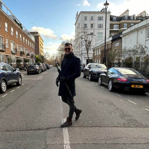 Парасолька-тростина чоловіча Fulton Typhoon-1 G844 Black (Чорний)