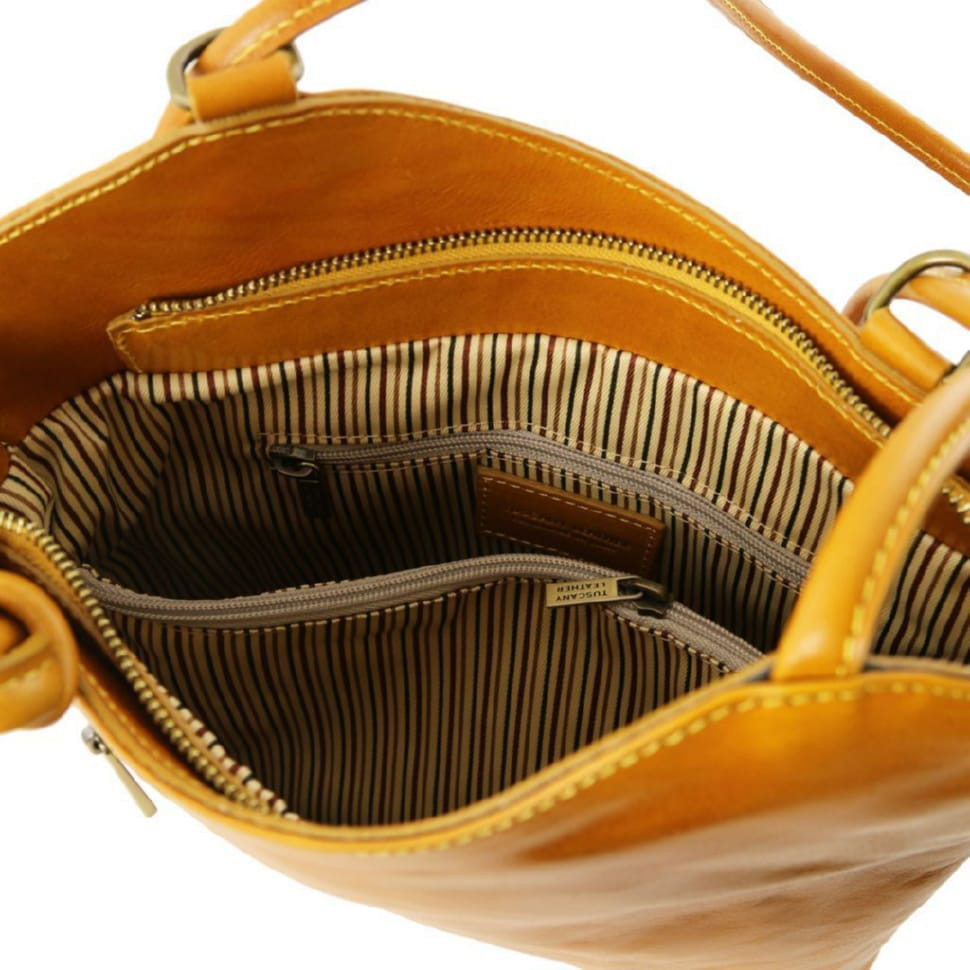 Patty Женская кожаная сумка-рюкзак 2 в 1 TL141497 Tuscany