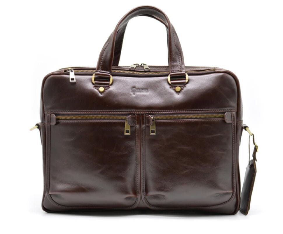 Чоловіча шкіряна сумка для ноутбука і документів TX-4664-4lx TARWA