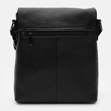Men's leather bag Keizer K10122bl-black