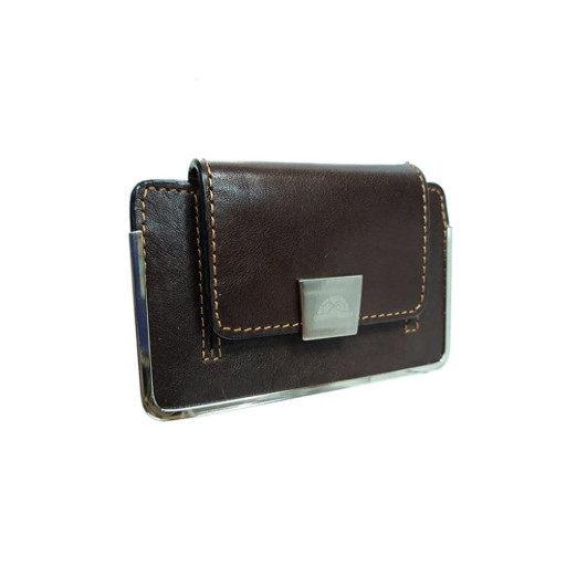 Візитниця шкіряна Italico 2286 moro коричневий