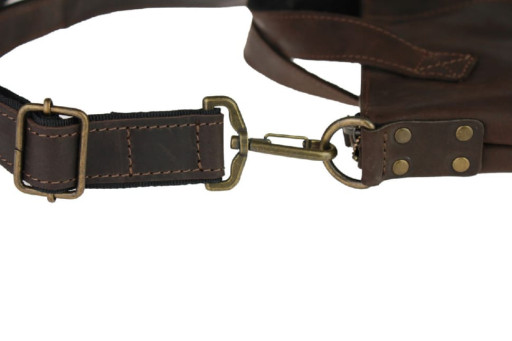 Сумка папка чоловічий для документів велика шкіряна А4 SULLIVAN 7422 (38) коричнева