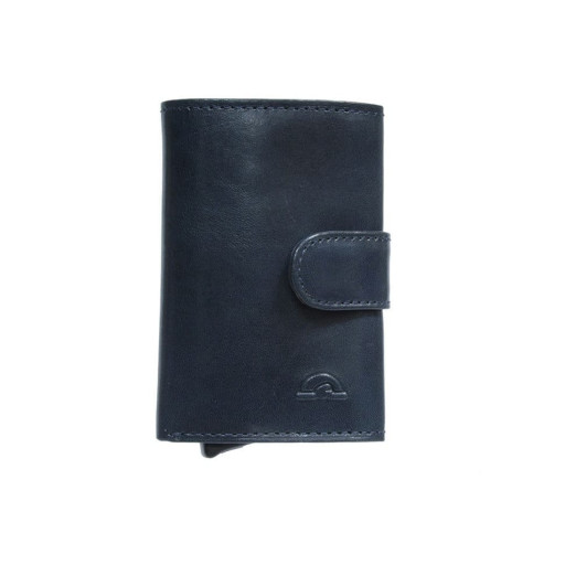 Кредитниця шкіряна Nevada 3768 з системою RFID navy синій