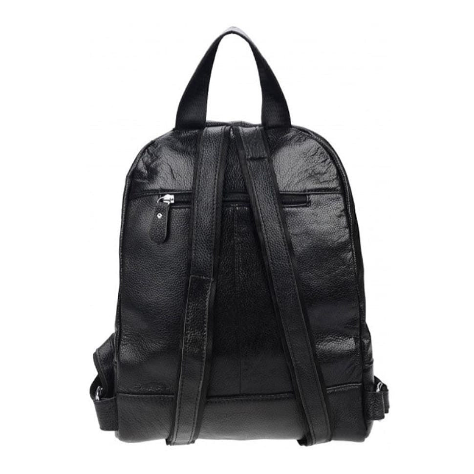 Рюкзак жіночий шкіряний Borsa Leather 1t10085-black