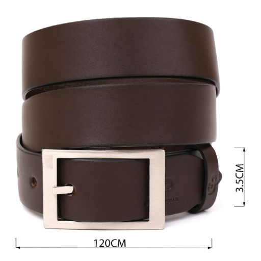 Ремінь Grande Pelle 11053 шкіра Коричневий