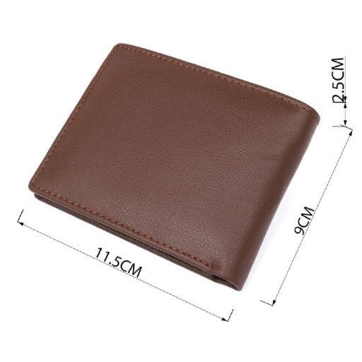 Чоловічий гаманець ST Leather 18353 (ST-1) НОВИНКА Коричневий