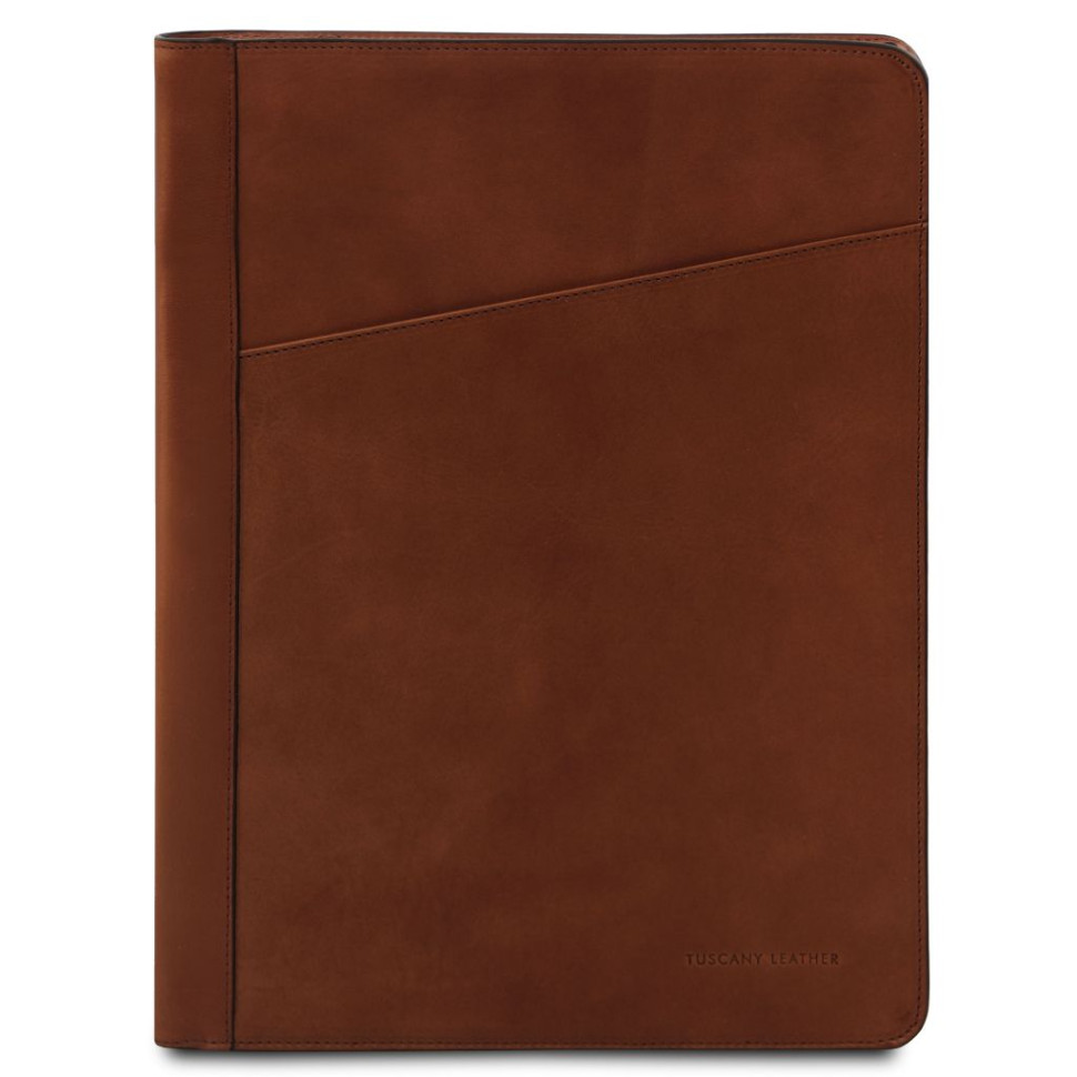 Augusto Leather document case with ring binder