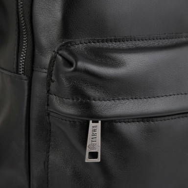 Men's leather urban rucksack backpack TARWA GA-7273-3md