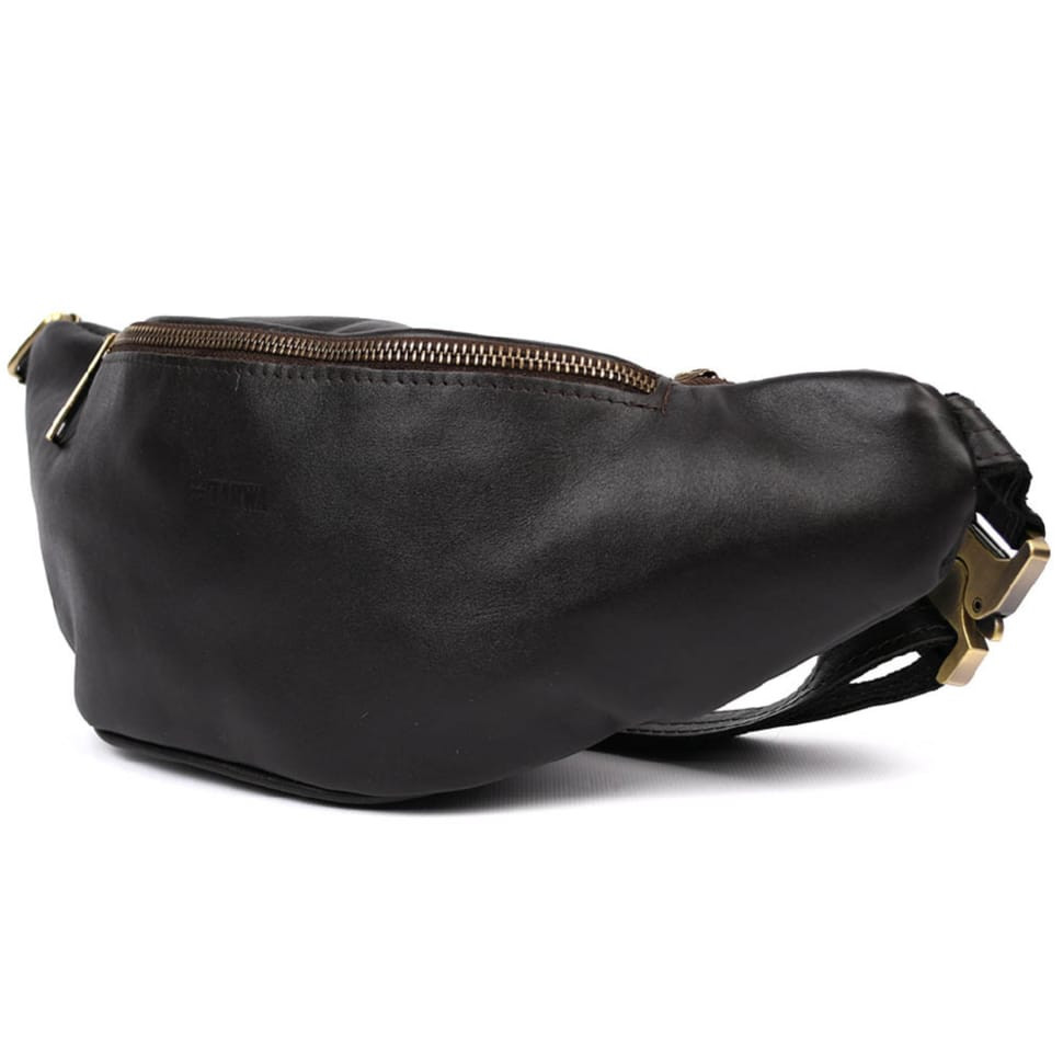 Сумка на пояс GC-3036-4lx з натуральної коричневої шкіри від бренду Tarwa