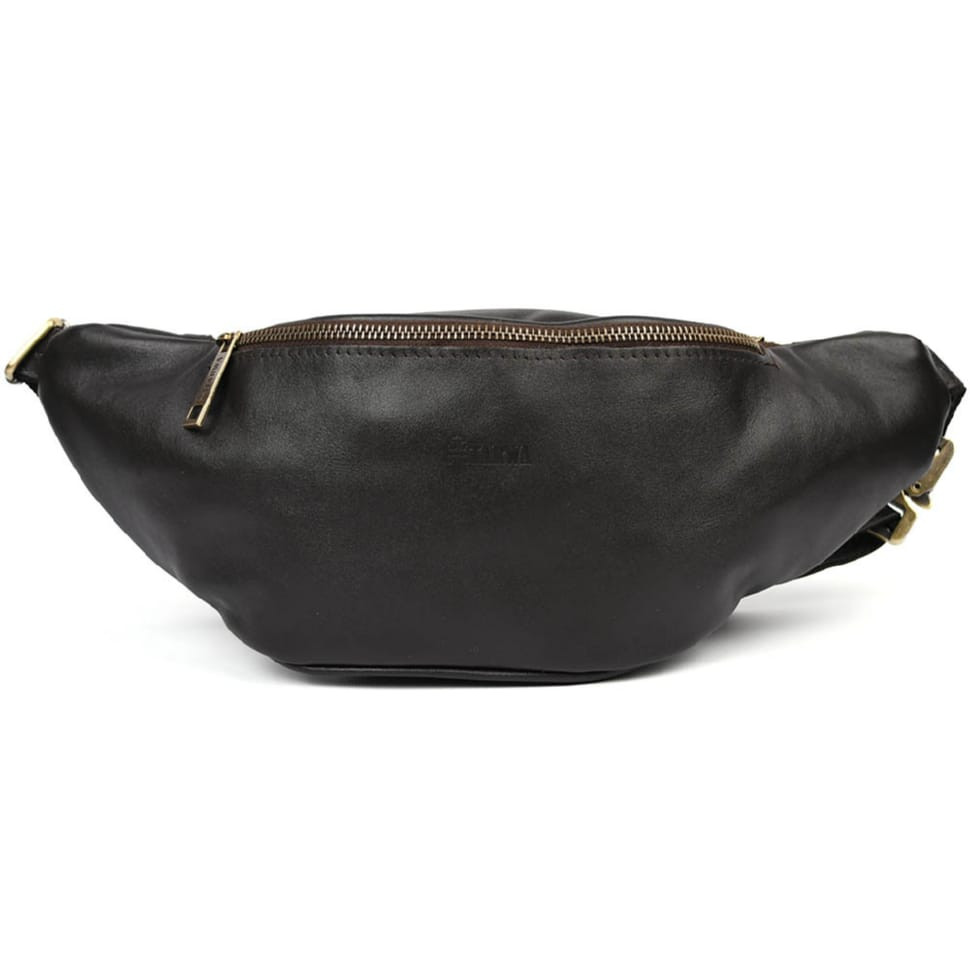 Belt bag GC-3036-4lx made of genuine brown leather from the Tarwa brand