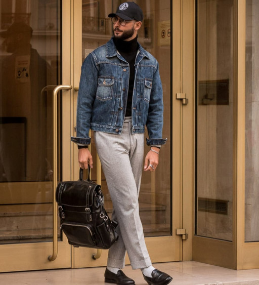 Шкіряний рюкзак - The Good Earth - Чорний колір - Time Resistance 5221001