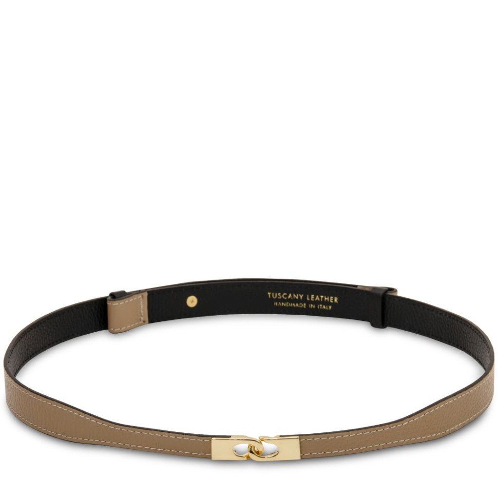 Women's leather belt - 90 sm