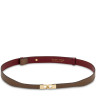 Women's leather belt - 90 sm