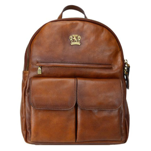 Pratesi BMA521 - Backpack Montelupo B521 in cow leather Backpack Montelupo B521 Brown