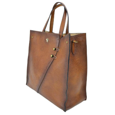 Pratesi BCH488 - Paterno B488 Lady Bag in cow leather Paterno B488 Chianti
