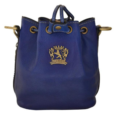 Pratesi BBE501/15 - Sorano Small Woman Bag in cow leather Sorano Electric Blue