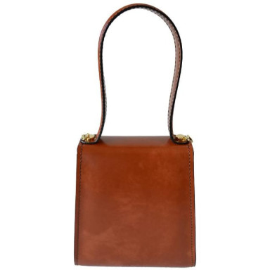 Pratesi RPA299/22 - Artemisia 299/22 Small Lady Bag in cow leather Artemisia Radica Cream