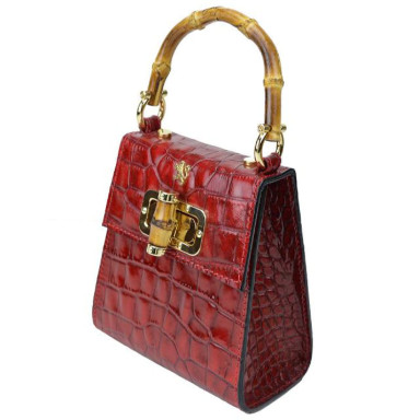Pratesi KCO298/22 - Castalia K298/22 Lady Bag in cow leather Castalia K298/22 Cognac