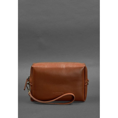 Leather cosmetic bag 3.0 Light brown Crust