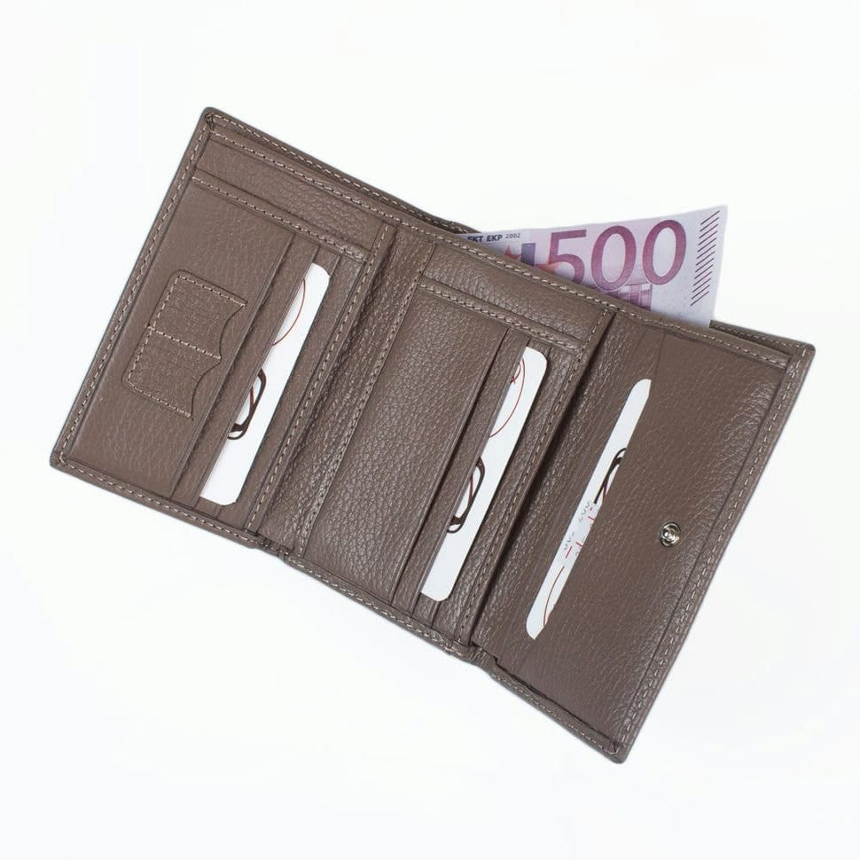 Гаманець жіночий шкіряний Desisan 305-283 бежевий флотар