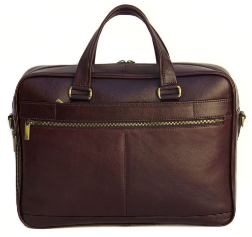 Чоловіча шкіряна сумка Black Diamond BD18C