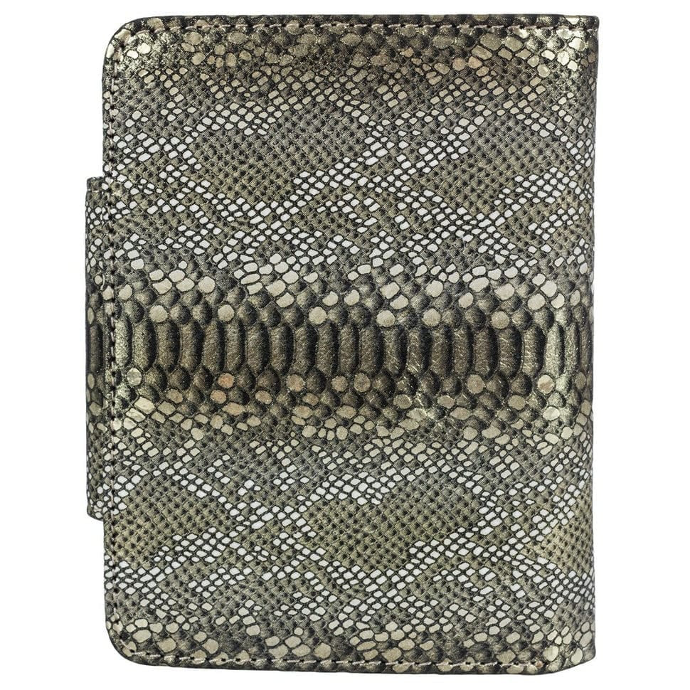 Гаманець жіночий шкіряний Desisan 086-735 золото змія