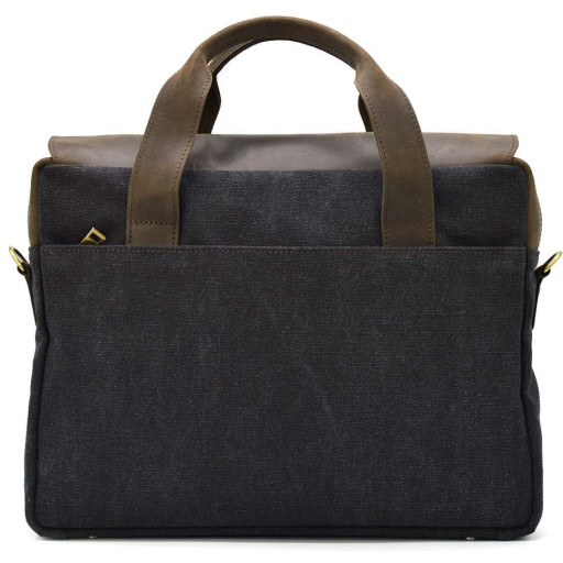 Повсякденна сумка в комбінації шкіри і тканини RGc-1812-4lx від TARWA