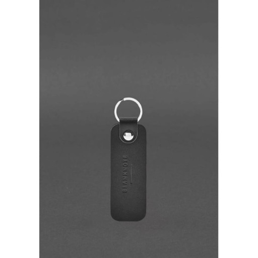 Шкіряний брелок для Авто BMW чорний краст