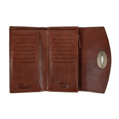 Кошелек женский Ashwood M05 COGNAC (Коньячный)
