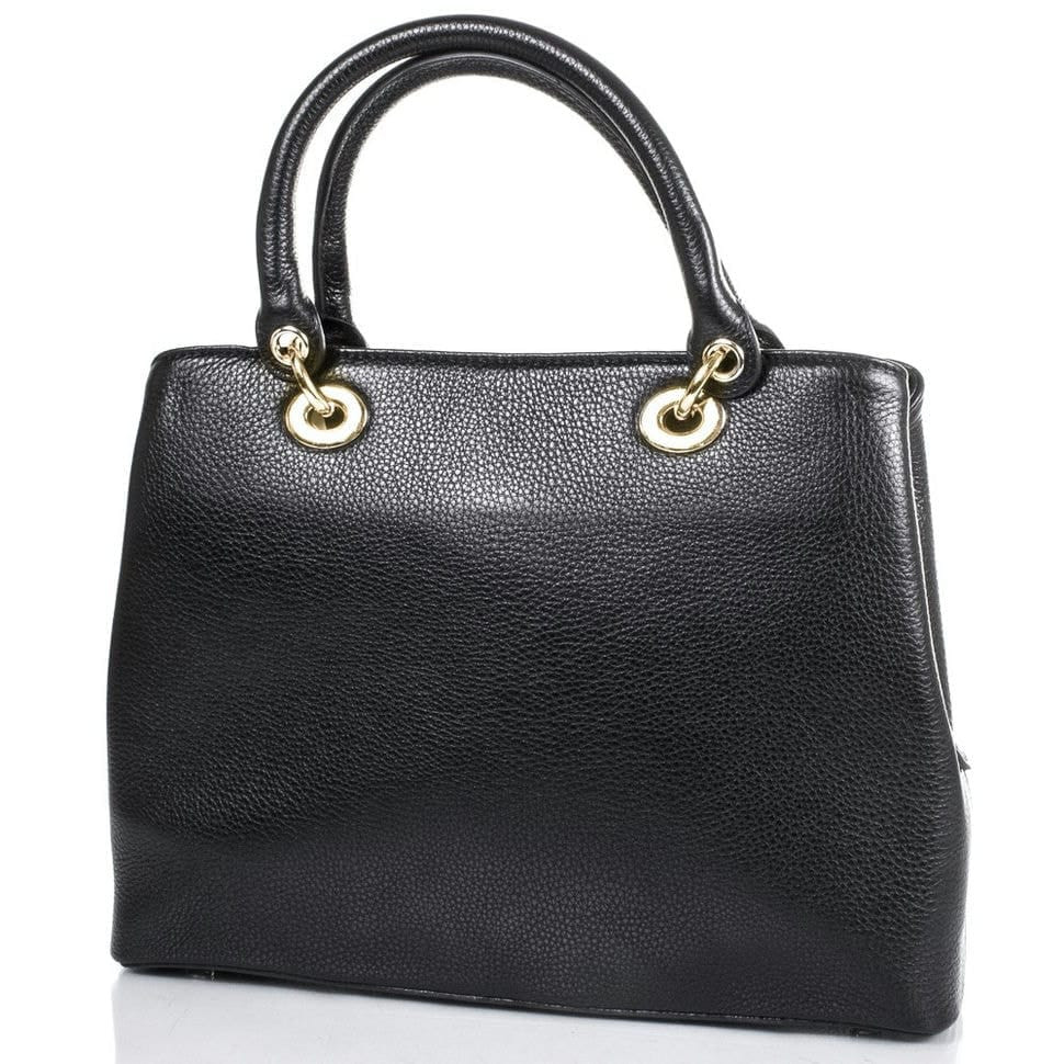 Сумка жіноча шкіряна Desisan 4005-011 чорний флотар