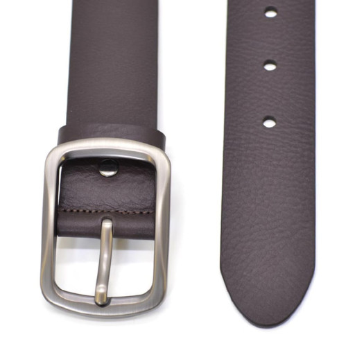 Ремінь зі шкіри буйвола st17044694 коричневий 40мм