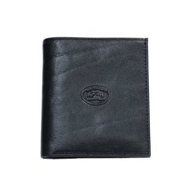Leather wallet Italico 1619 nero black