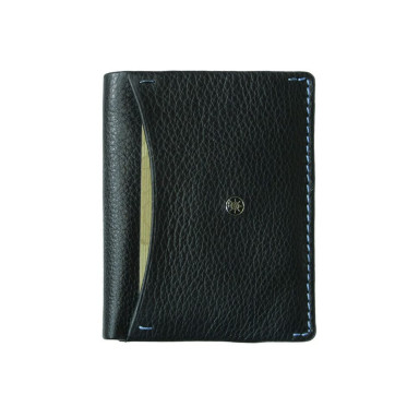 Leather wallet Timone 11045 nero black
