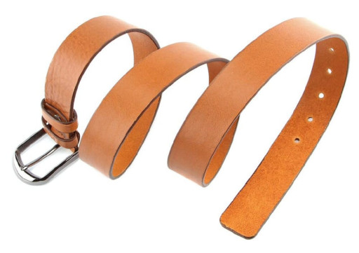 Ремінь чоловічий Італії GRANDE PELLE 00244 Рудий