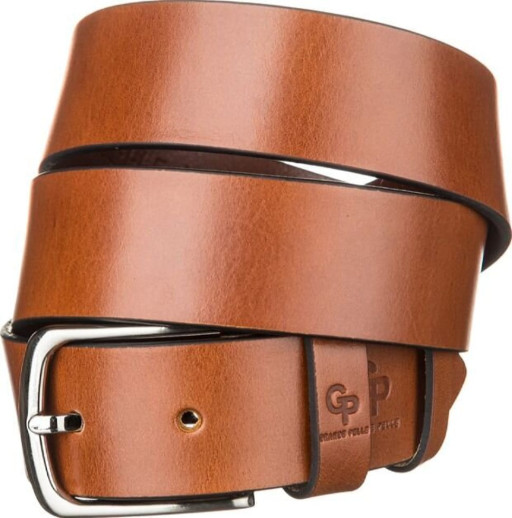 Ремінь чоловічий Grande Pelle 11060 Коричневий