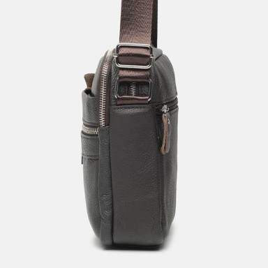 Men's leather bag Borsa Leather K18016a-brown