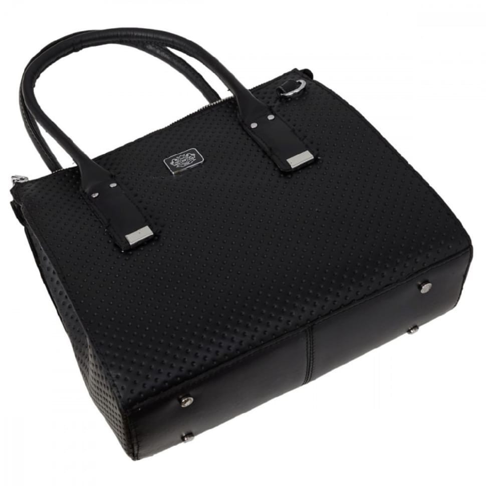 Сумка жіноча шкіряна DOR FLINGER DF2020840-1 чорна