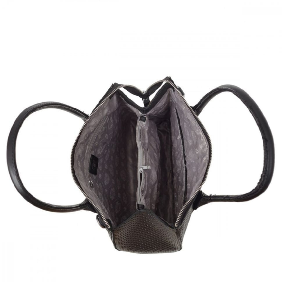 Сумка жіноча шкіряна DOR FLINGER DF2020840-1 чорна