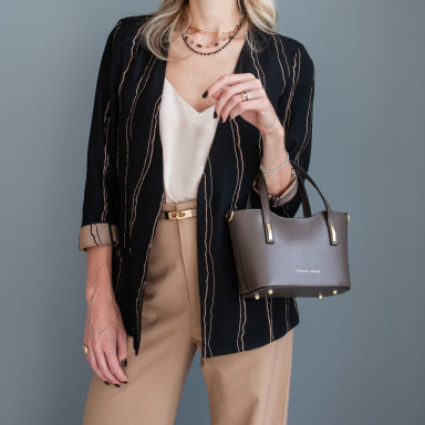 Olimpia Leather tote - Small size