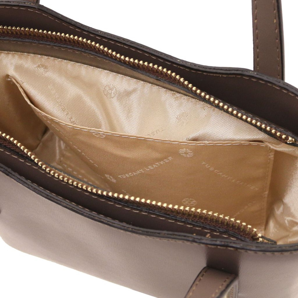 Olimpia Leather tote - Small size